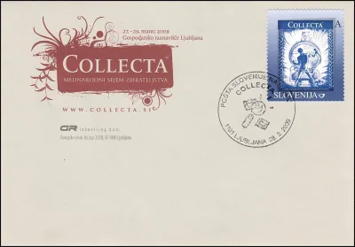 POŠTA SLOVENIJE NA SEJMU COLLECTA 2009